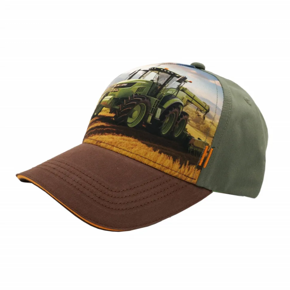 KIDS BOY-Cap Traktor Snap-back Verschluß