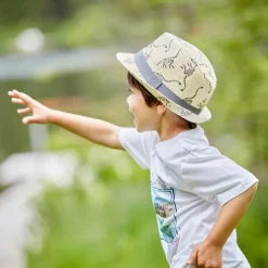 KIDS BOY-Trilby Palmen Futter