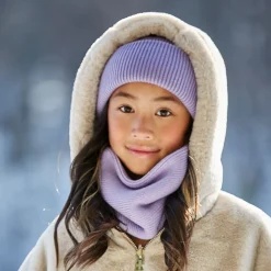 KIDS GIRL-Beanie, Umschlag doppelt
