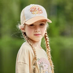 KIDS GIRL-Cap Aloha Metallverschluß