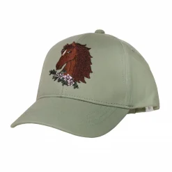 KIDS GIRL-Cap Pferd Stickerei, Klettverschluß