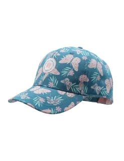 KIDS GIRL-Cap "allover butterfly", Klettverschluß