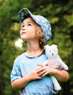 KIDS GIRL-Cap "allover butterfly", Klettverschluß