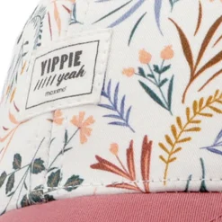 KIDS GIRL-Cap "flowers" Klettverschluß