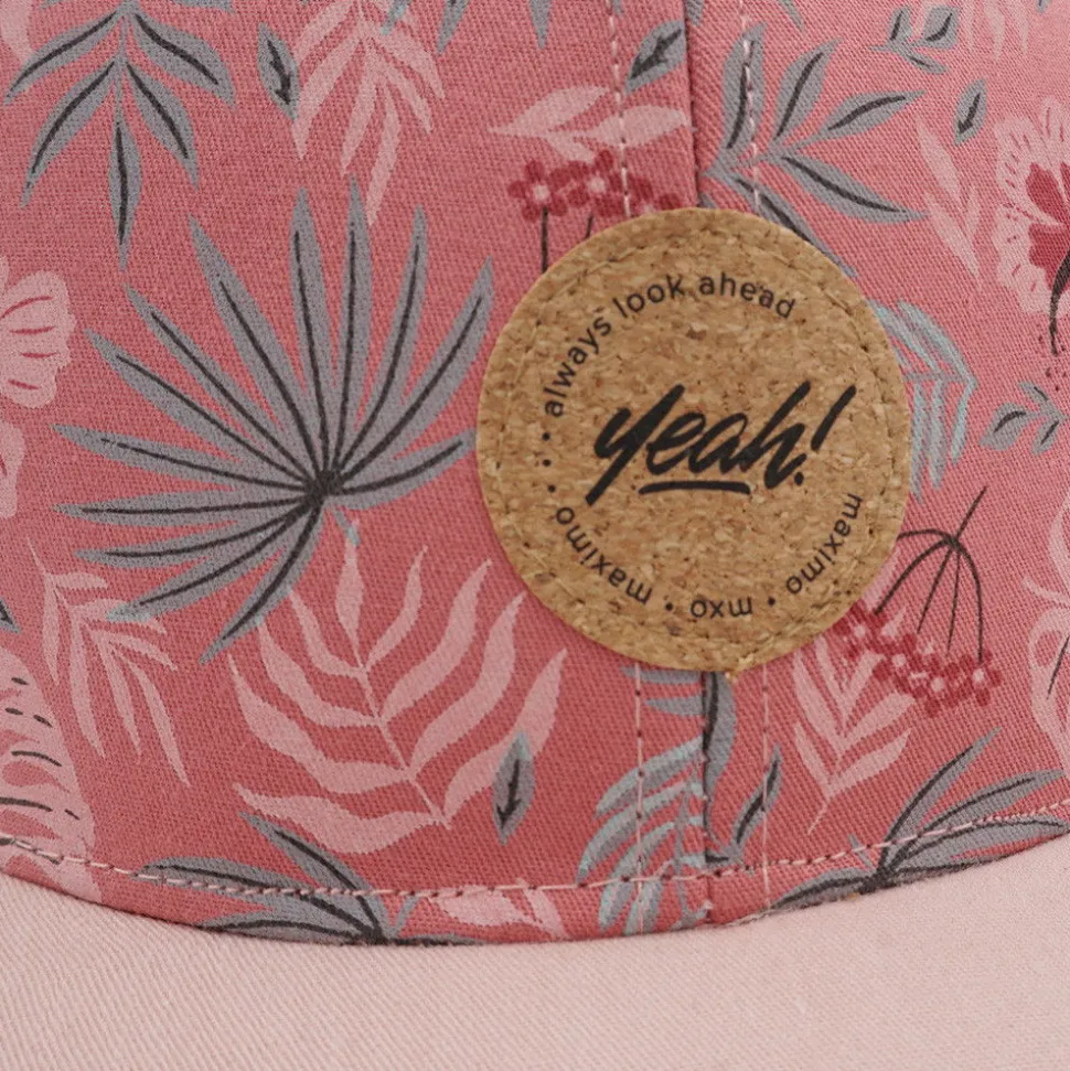 KIDS GIRL-Cap "tropical" Klettverschluß