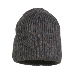 KIDS-Beanie, Effektgarn Jerseyfutter, breiter Umschlag