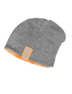 KIDS-Beanie, reversible Neon-Jersey, Reflect Label