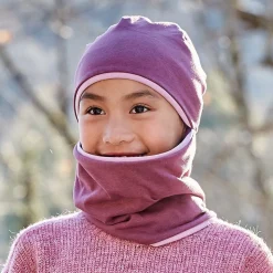 KIDS-Schlupfmütze, Jersey-Melange, Jersey Futter geraut