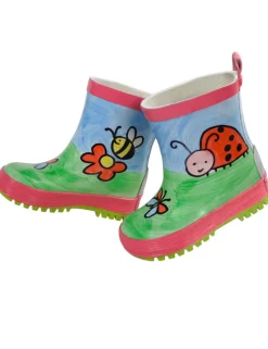 Kindergummistiefel "Käfer" Reflekt 3M, Fotoprint