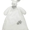 Kuscheltuch Hase mit Tuch Raschelpapier im Ohr, Sterne