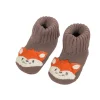 Lauflernschuhe Fuchs Anti-Rutsch-Sohle, Strickbund
