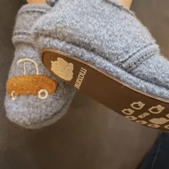 Lauflernschuhe "Auto" Anti-Rutsch-Sohle, Klettverschluß