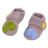 Lauflernschuhe, "Dinosaurier" Anti-Rutsch-Sohle, Klettverschluß