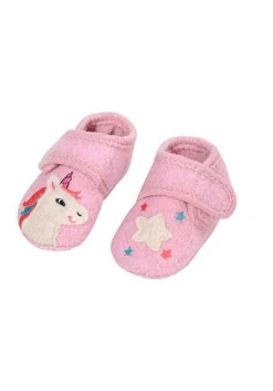 Lauflernschuhe, "Einhorn" Anti-Rutsch-Sohle, Klettverschluß