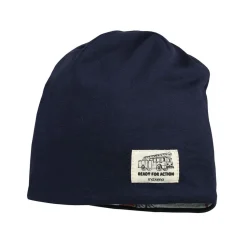 MINI BOY-Beanie, "fire engine" reversible