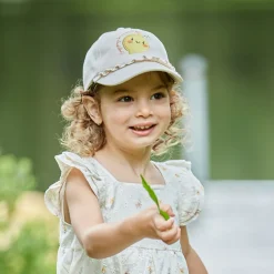 MINI GIRL-Cap Limone Klettverschluss, Waschoptik