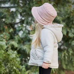 MINI GIRL-Hut, Ohrenklappen Vollfutter, wattiert