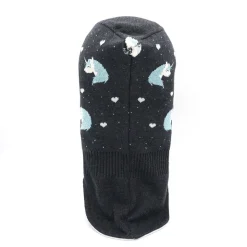 MINI GIRL-Schlupfmütze Jacquard Einhorn