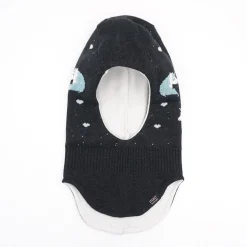 MINI GIRL-Schlupfmütze Jacquard Einhorn