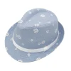 MINI GIRL-Trilby "flowers" Futter
