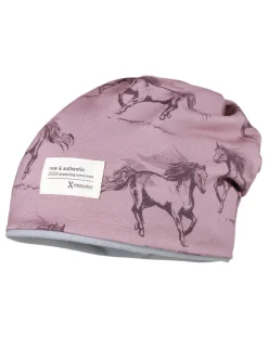 MINI-Beanie bedruckter Jersey Futter
