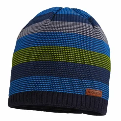 MINI-Beanie randlos Blockringel LL,