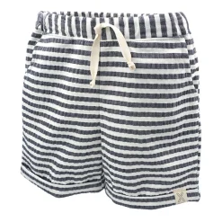 MINI-Hose, Umschlag,Seersucker Streifen breit