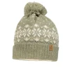 MINI-Mütze, Umschlag, Pompon Norwegerjacquard, Futter
