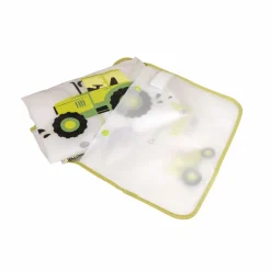 Regenmantel Traktor transparent, Reflex, Tasche